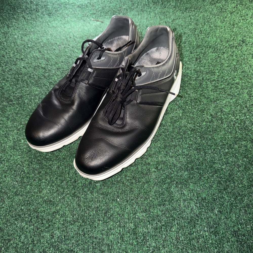 Footjoy Pro SL Golf Shoes Men's Size 9 1/2 Black Gray White